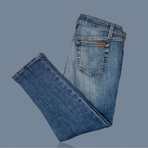 Joe’s Jeans Distressed ‘Boyfriend Slim Crop’ in “Gessa” Size 27 - Picture 12 of 14